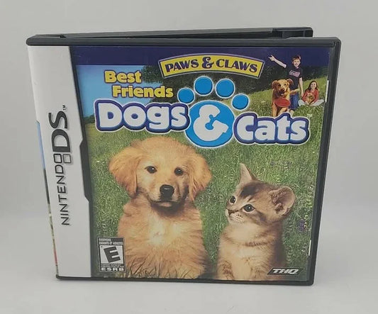 Paws and Claws Dogs and Cats Best Friends Nintendo DS