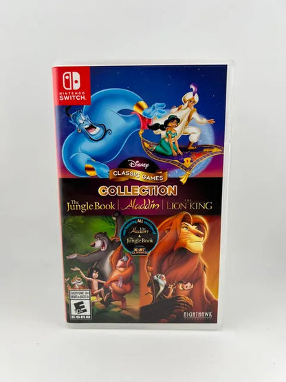 Disney Classic Games Collection: The Jungle Book, Aladdin, & The Lion King Nintendo Switch
