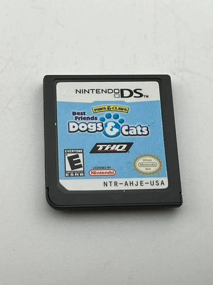 Paws and Claws Dogs and Cats Best Friends Nintendo DS