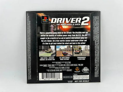 Driver 2 Demo CD Not for Resale SLUS-90094 Playstation PS1