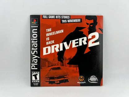 Driver 2 Demo CD Not for Resale SLUS-90094 Playstation PS1