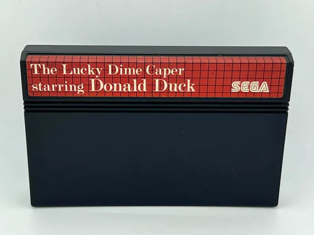 The Lucky Dime Caper Starring Donald Duck PAL IMPORT Master System