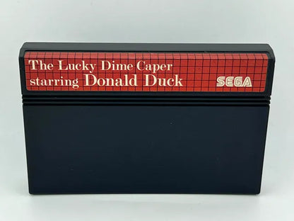 The Lucky Dime Caper Starring Donald Duck PAL IMPORT Master System