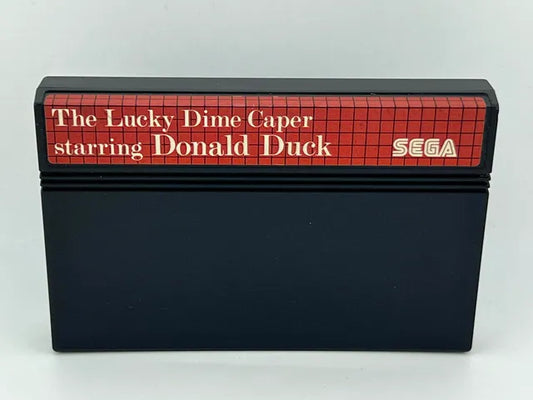 The Lucky Dime Caper Starring Donald Duck PAL IMPORT Master System