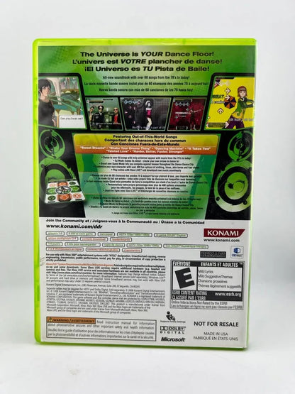 Dance Dance Revolution Universe 3 Xbox 360 X360