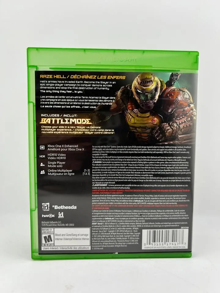 DOOM Eternal Xbox One XONE