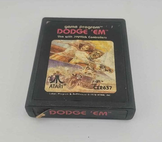 DODGE 'EM  ATARI 2600 jeux video game-x