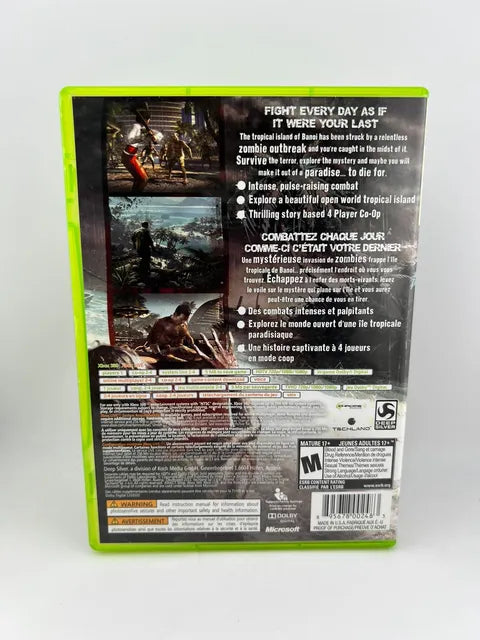 Dead Island Xbox 360 X360