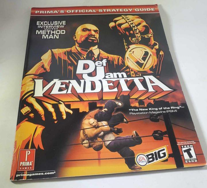 DEF JAM VENDETTA Prima Guide - jeux video game-x