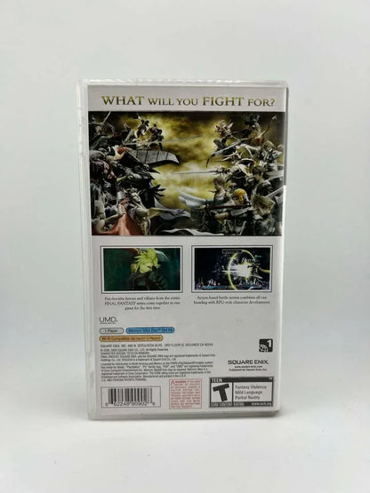Dissidia Final Fantasy Playstation Portable Psp