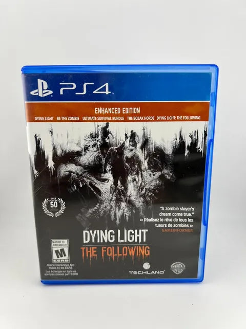 Dying Light The Following Enhanced Edition Playstation 4 PS4