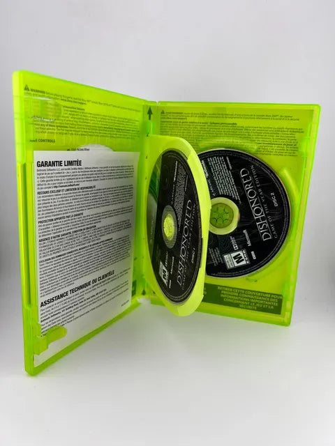 Dishonored Game Of The Year Xbox 360 X360