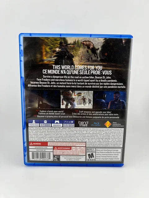 Days Gone Playstation 4 PS4