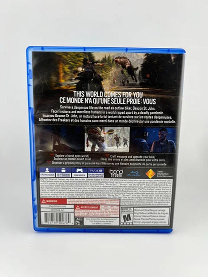 Days Gone Playstation 4 PS4