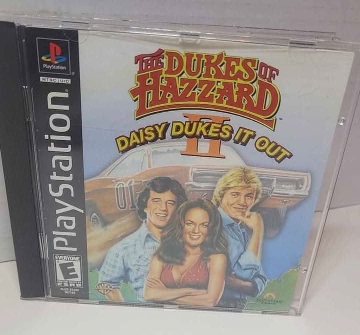 The Dukes of Hazzard II 2: Daisy Dukes It Out PLAYSTATION PS1 wb game