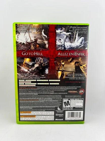 Dante's Inferno Xbox 360 X360