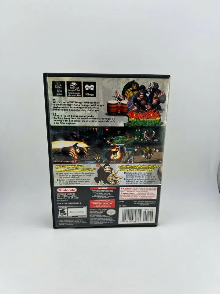 Donkey Kong Jungle Beat Nintendo Gamecube Ngc