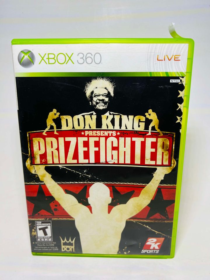 DON KING PRESENTS PRIZE FIGHTER XBOX 360 X360 - jeux video game-x