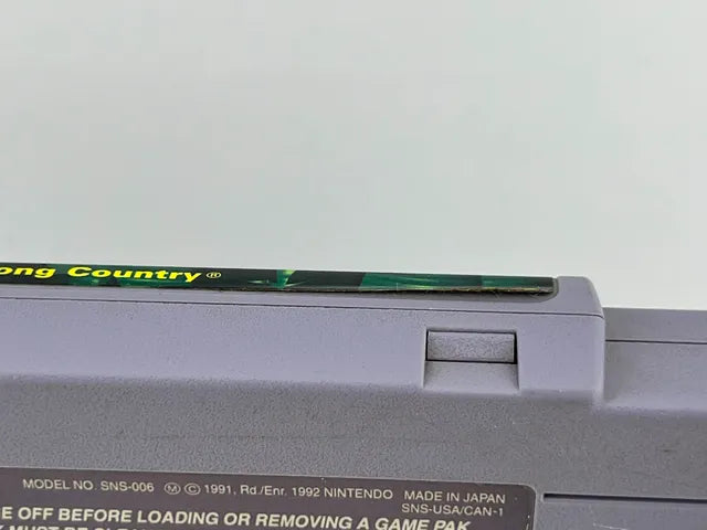 Donkey Kong Country Super Nintendo Snes