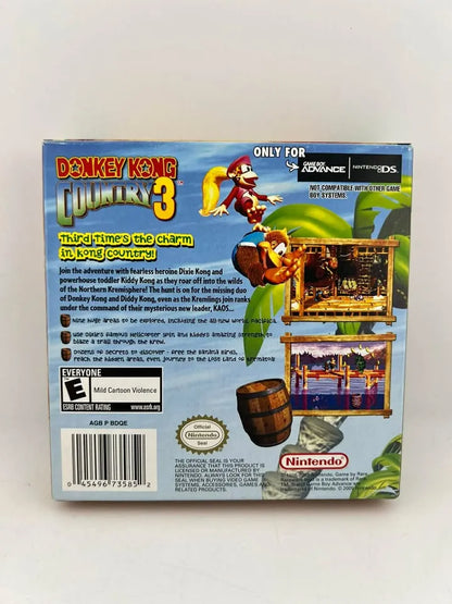 Donkey Kong Country 3 Game Boy Advance GBA