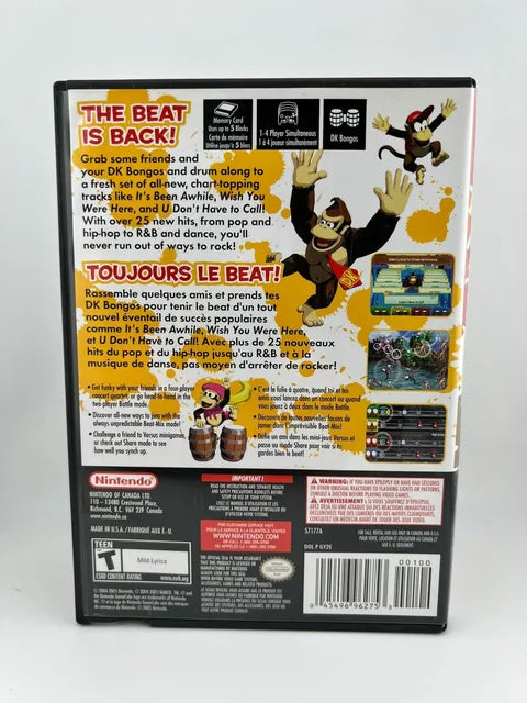 Donkey Konga 2 Nintendo Gamecube NGC