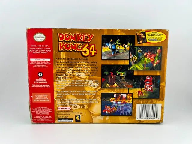Donkey Kong 64 Expansion Pak Bundle Nintendo 64