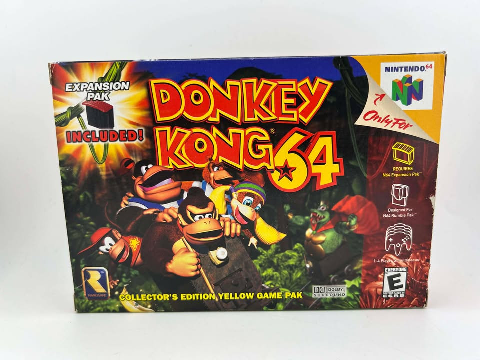 Donkey Kong 64 Expansion Pak Bundle Nintendo 64