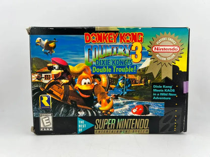Donkey Kong Country 3 Player's Choice Super Nintendo Snes