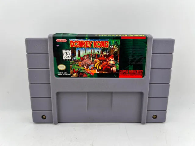 Donkey Kong Country Super Nintendo Snes