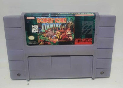 DONKEY KONG COUNTRY DKC SUPER NINTENDO SNES - jeux video game-x