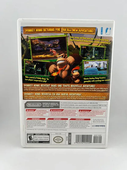 Donkey Kong Country Returns Nintendo WII