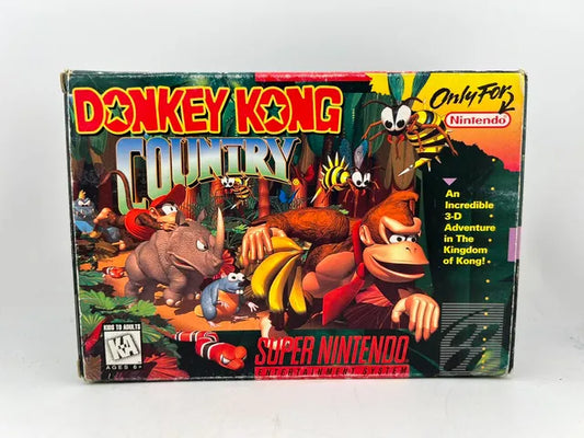 Donkey Kong Country Super Nintendo Snes