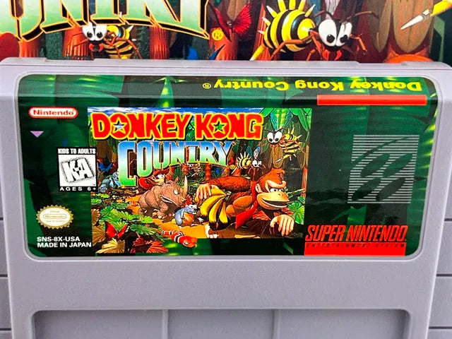 Donkey Kong Country Super Nintendo Snes