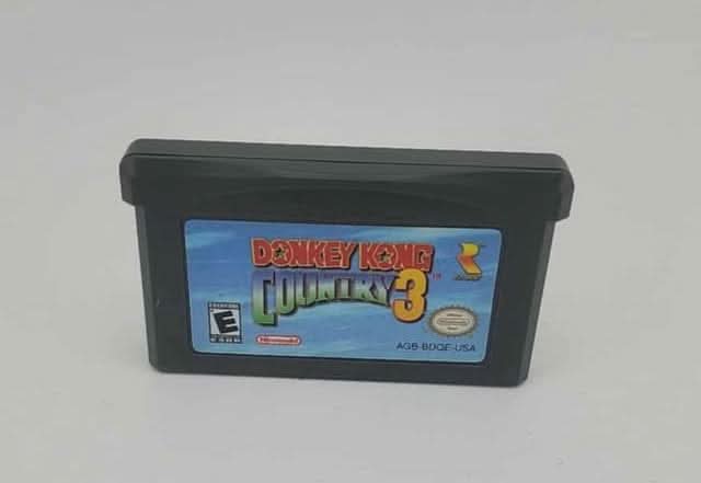 Donkey Kong Country 3 Game Boy Advance GBA rareware