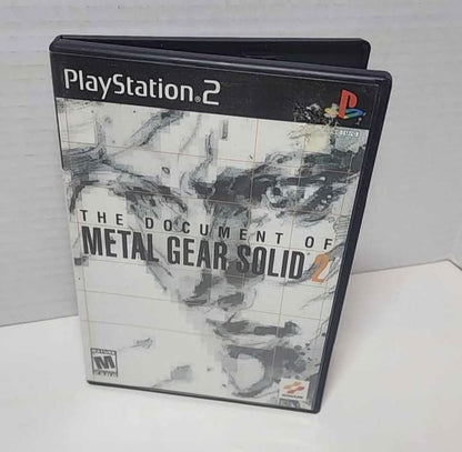 The Document of Metal Gear Solid 2 Playstation 2 PS2 Konami