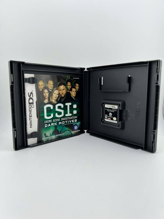 CSI Dark Motives Nintendo DS