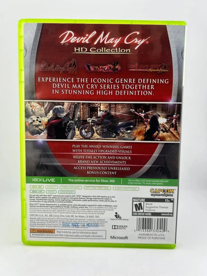 Devil May Cry HD Collection Xbox 360 X360