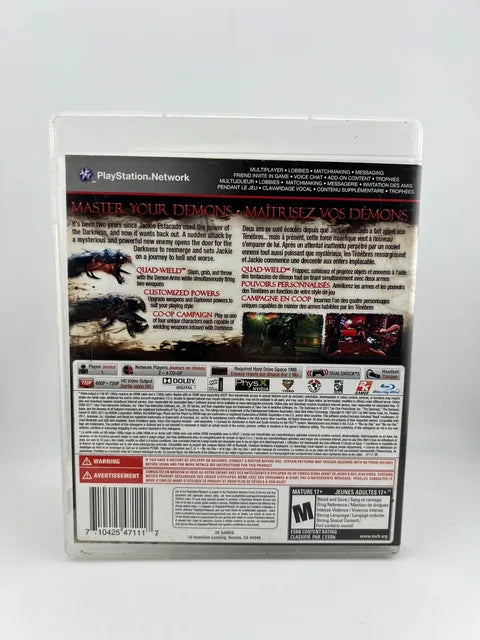 The Darkness II Playstation 3 PS3