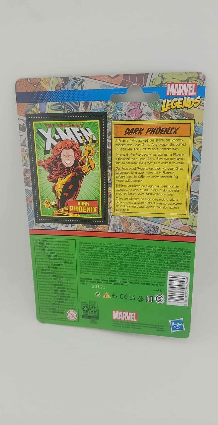 FIGURINE Marvel Hasbro Legends Series 9.5 Cm Retro 375 Collection Dark Phoenix Action Hasbro