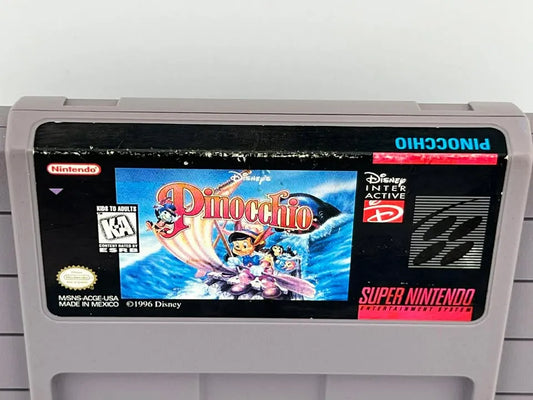 Disney's Pinocchio Super Nintendo Snes