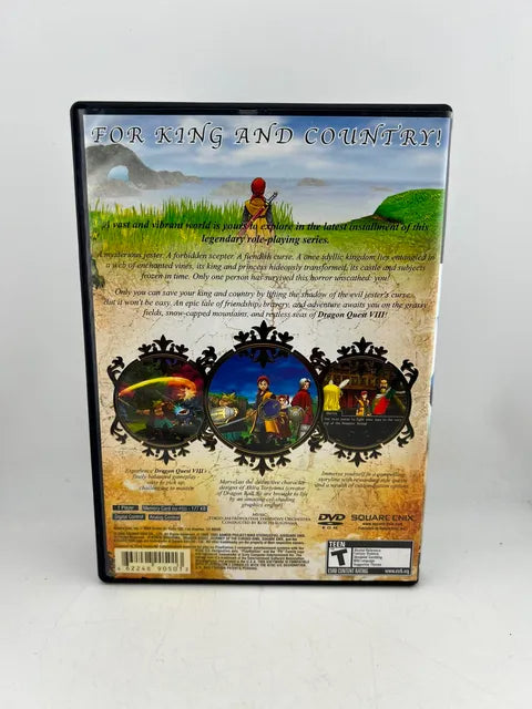 Dragon Quest VIII 8 Journey of the Cursed King Playstation 2 PS2