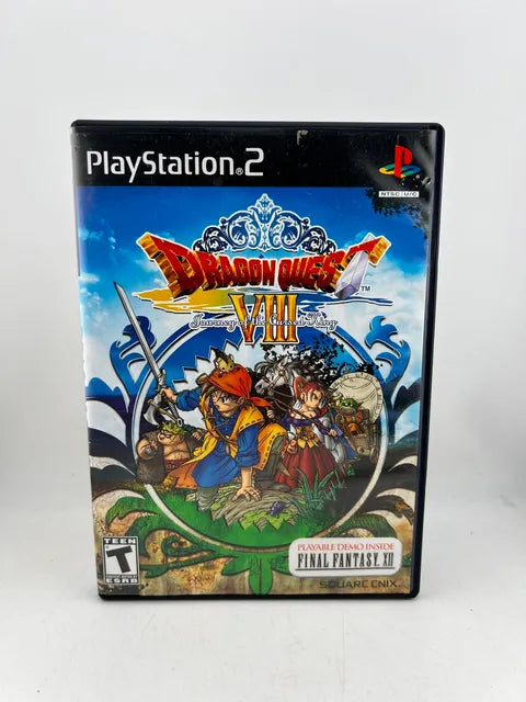 Dragon Quest VIII 8 Journey of the Cursed King Playstation 2 PS2