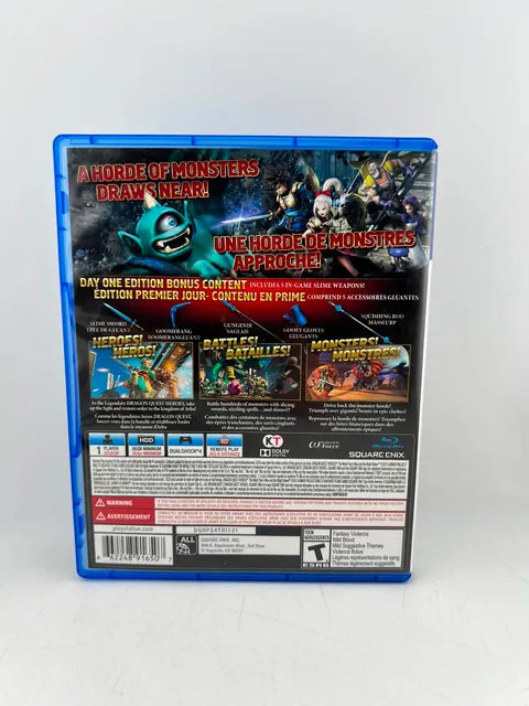 Dragon Quest Heroes Day One Edition Playstation 4 PS4