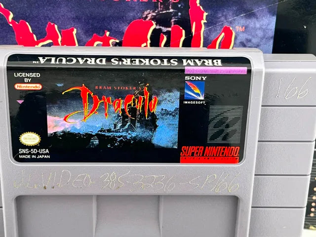 Bram Stoker's Dracula Super Nintendo Snes