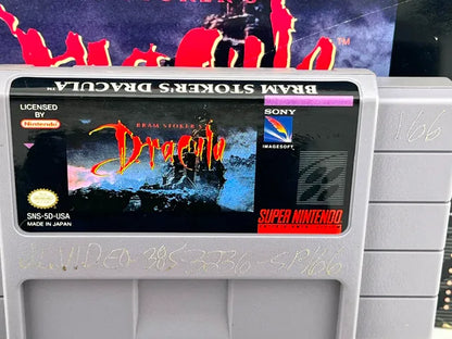 Bram Stoker's Dracula Super Nintendo Snes