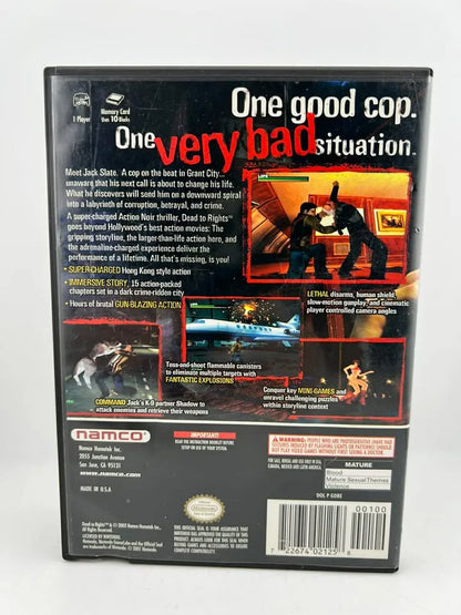 Dead to Rights Nintendo Gamecube NGC