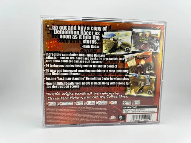 Demolition Racer Sega Dreamcast SDC