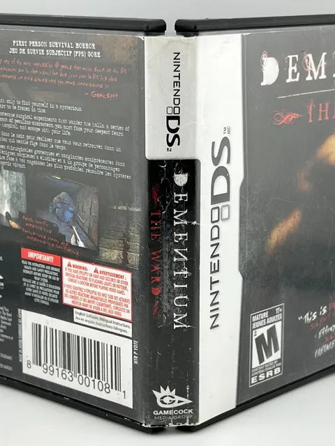 Dementium The Ward Nintendo DS