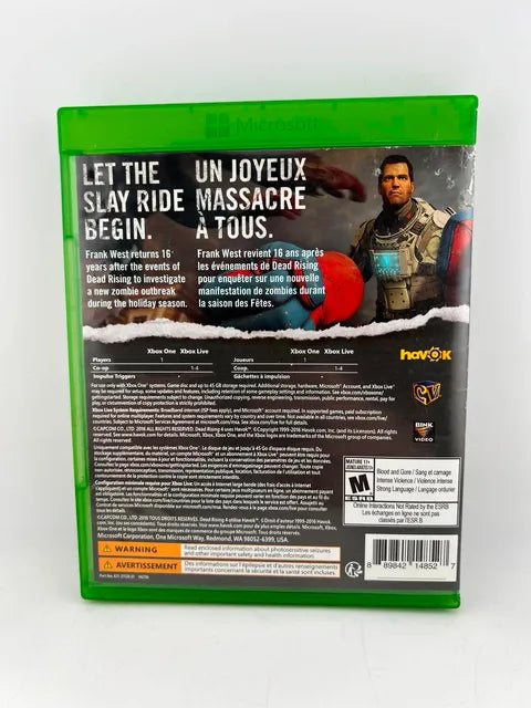 Dead Rising 4 Xbox One XONE