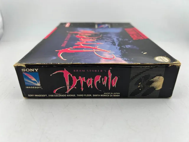 Bram Stoker's Dracula Super Nintendo Snes
